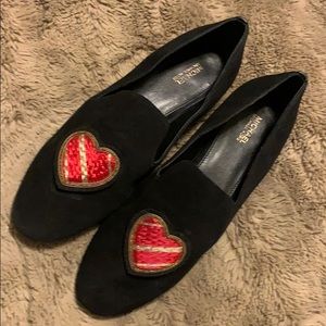 Michael Kors embroidered Heart ❤️ Flats
